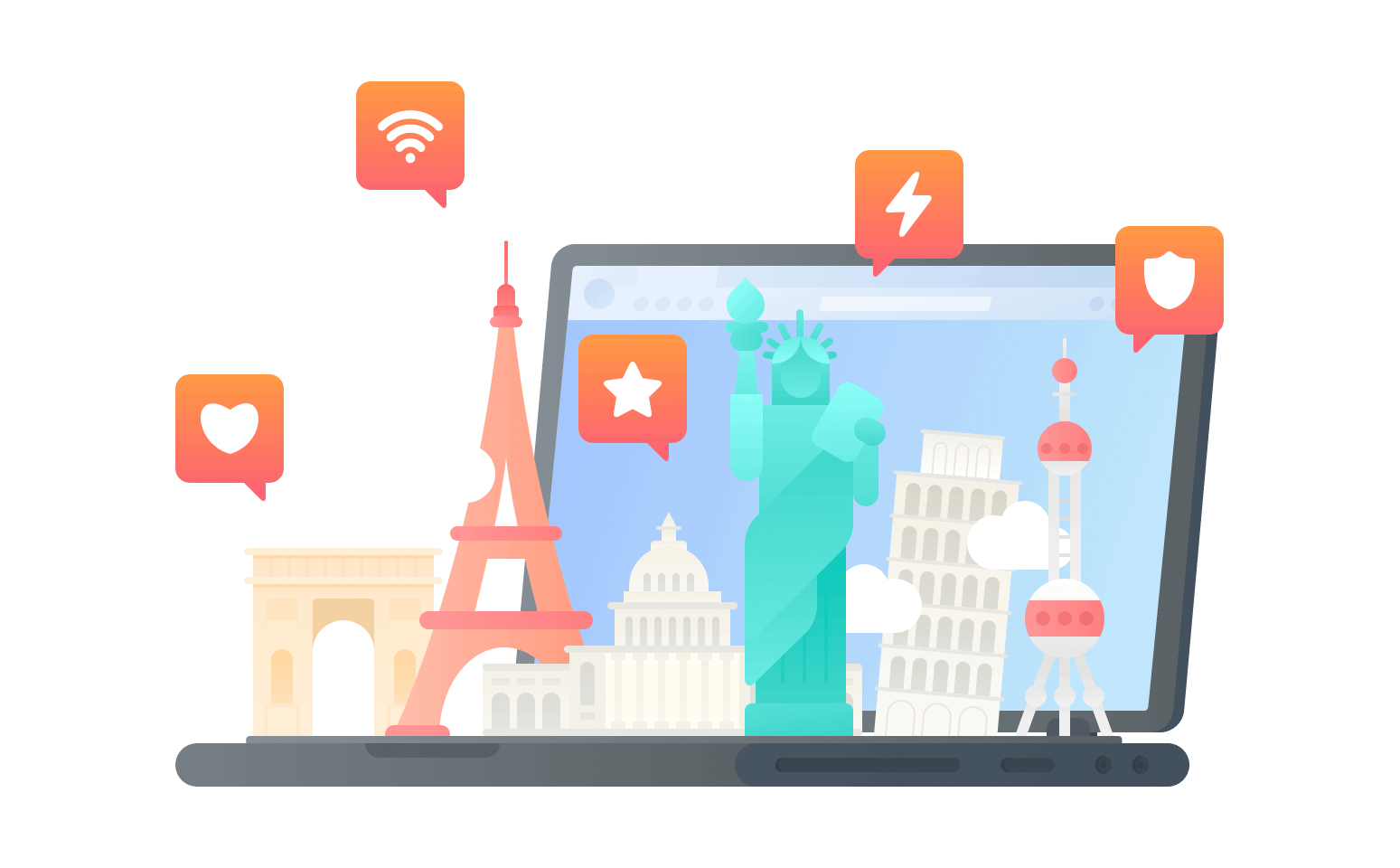 在美国连接到中国的加速器 - 返华VPN